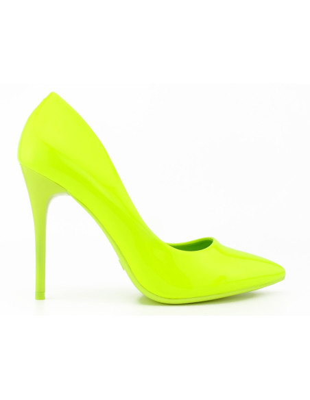 Gelbe formschöne Stiletto-Absätze - 1
