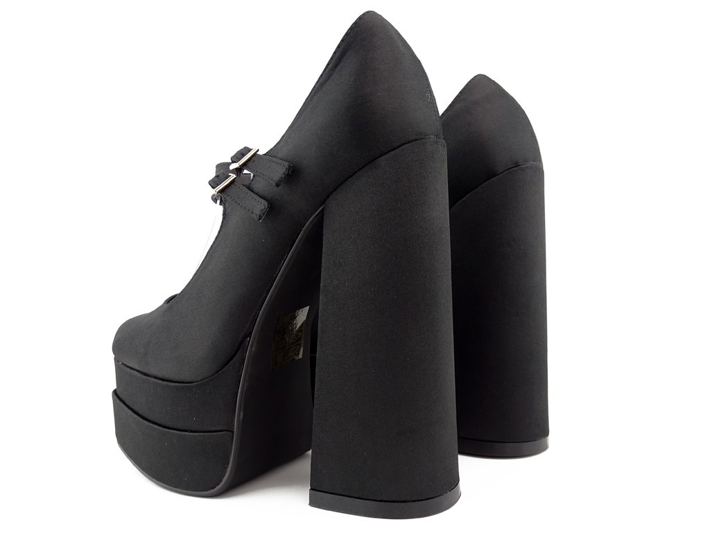 Black platform platform pumps pumps pumps post - 4