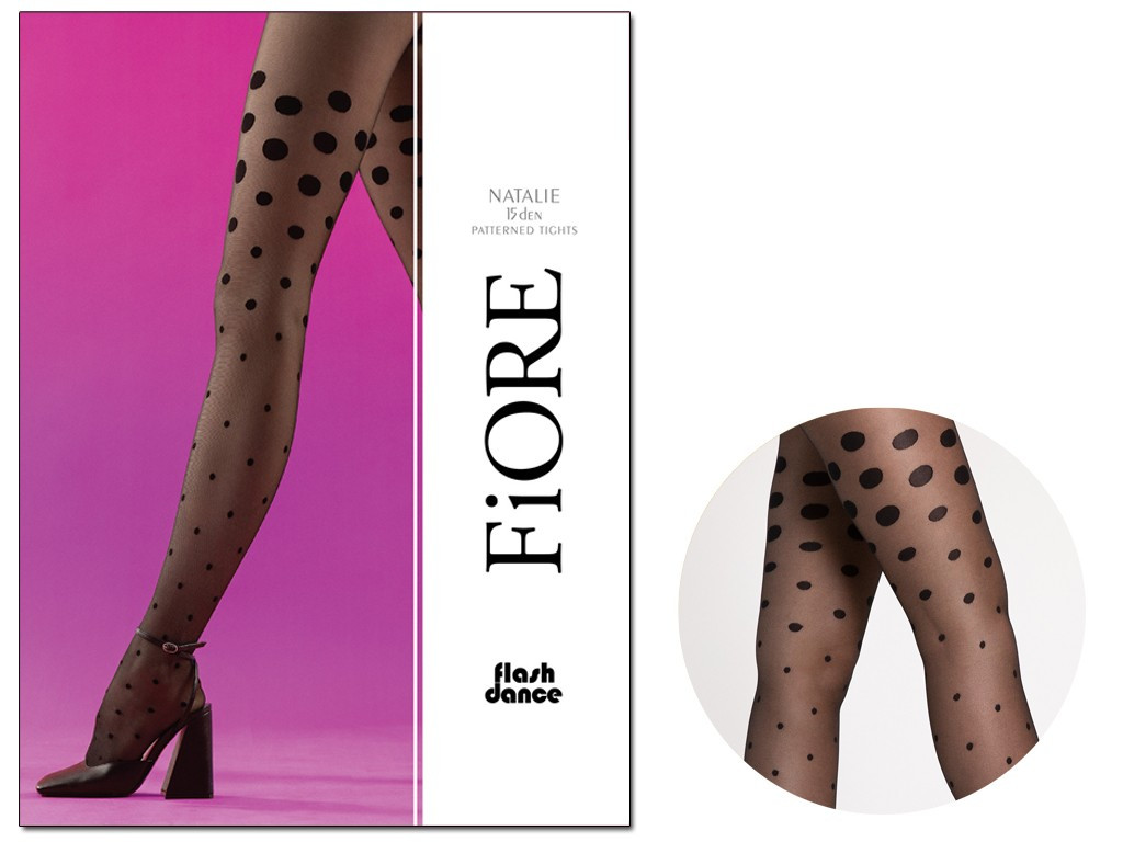 Gepunktete Strumpfhose von Fiore - 3