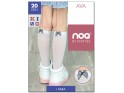 Girls' knee socks with decorative bow - 1