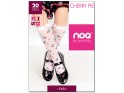 Cherry cherry mesh knee socks - 1