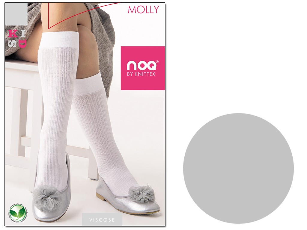 Meiteņu viskozes zeķes līdz ceļgaliem Molly - 5
