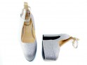 Silver platforms with ankle strap - 5