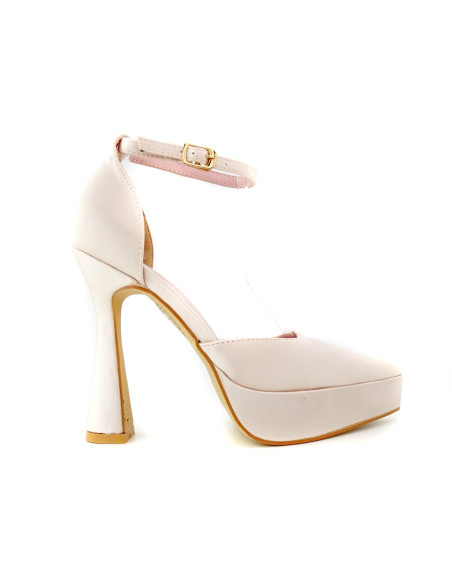 Gold Champagner Plateauschuhe - 1