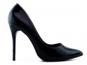 Black neat stiletto heels - 1