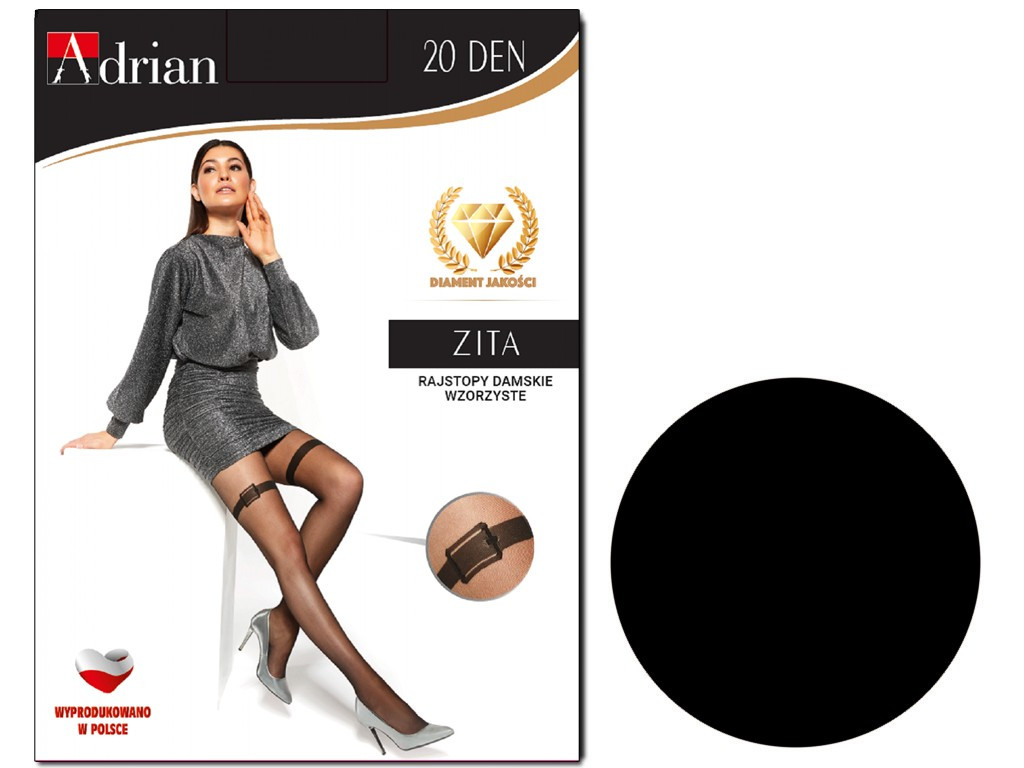 Colanți cu model până la coapse - 3