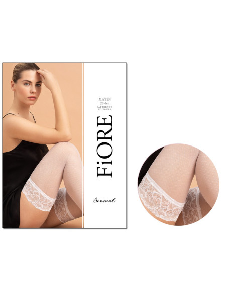Self-supporting stockings with mesh structure - 3
