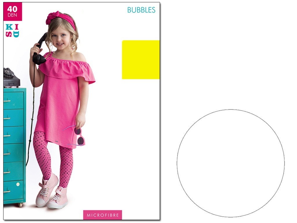 Children's dotted soft tights - 3