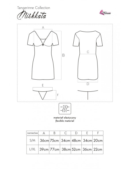 Red women's nightgown - 3