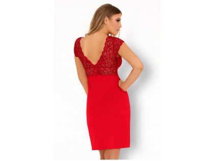 Red nightgown with lace - 2