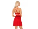 Red nightgown with lace - 2