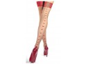 Women's heart seam stockings 15 den - 2