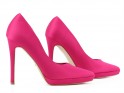 Pantofi stiletto cu platformă roz - 4