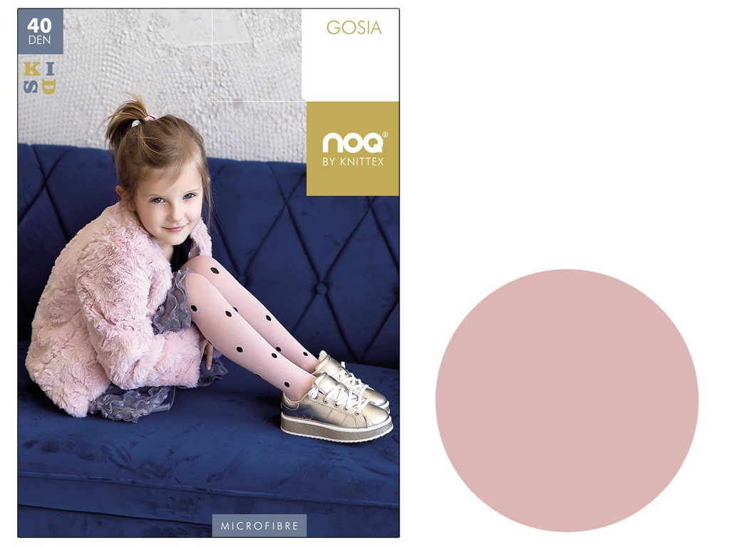 Children's polka dot microfiber tights 40 den - 5