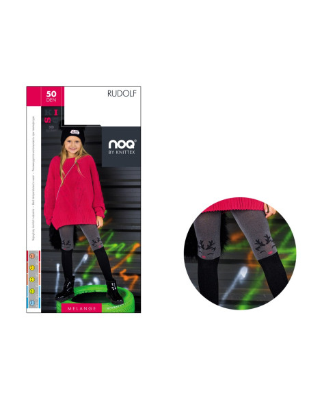 RUDOLF 50den girls' tights - 3