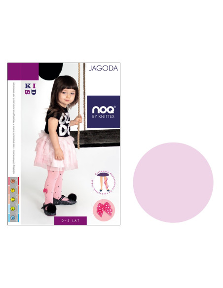 Collants à pois pour enfants 40den bow - 5