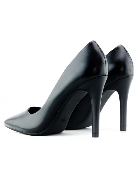 Sieviešu melni matēti stilettos - 4