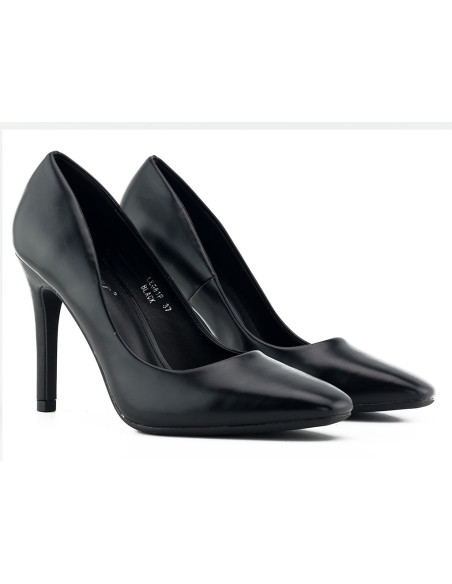 Schwarze matte Stilettos für Frauen - 2