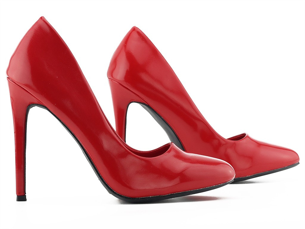 Rote Stiletto-Absätze für Frauen - 6