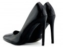 Glänzende schwarze Stilettos für Frauen - 4