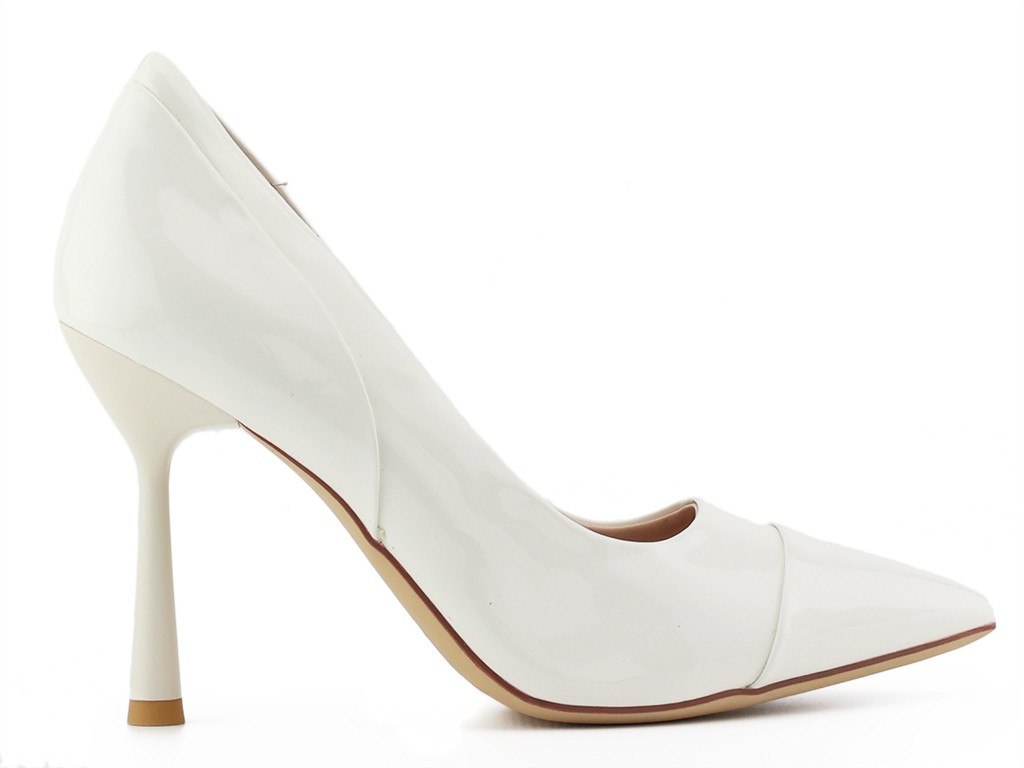 Talons aiguilles en cuir écologique pour dames - 2