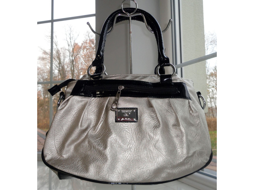 BAG TRUNK SILVER ECO LEATHER POSTMAN'S SKIN  - 2