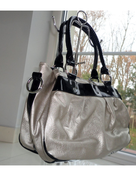 SAC ARGINT ECO PIELE CROSSBODY - 3