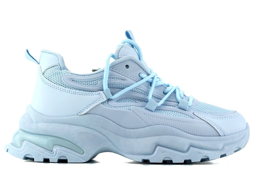 Niebieskie buty sportowe