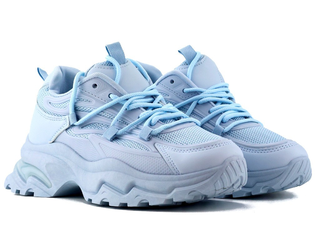 Niebieskie buty sportowe
