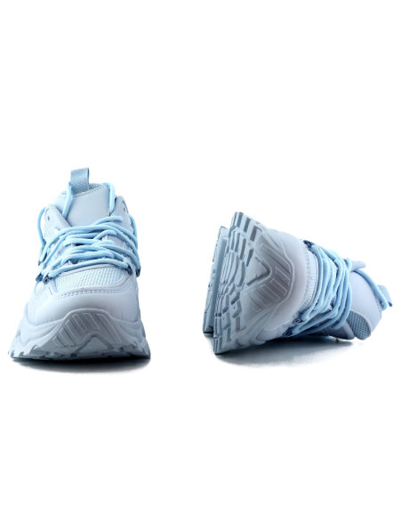 Niebieskie buty sportowe