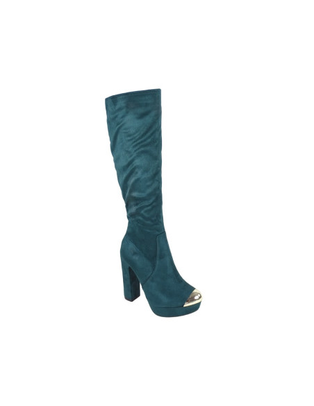 Ladies' boots on the pole suede boots - 3