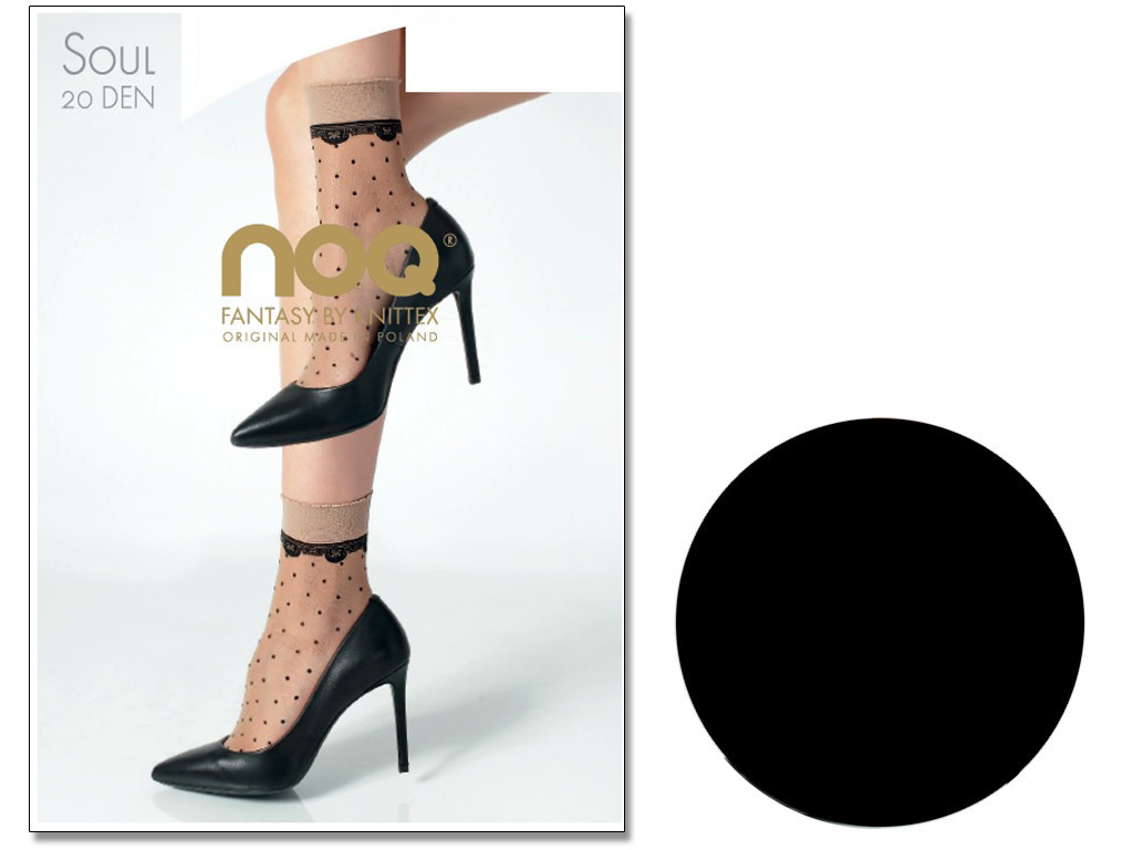 Damen Gepunktete Socken Soul 20 DEN