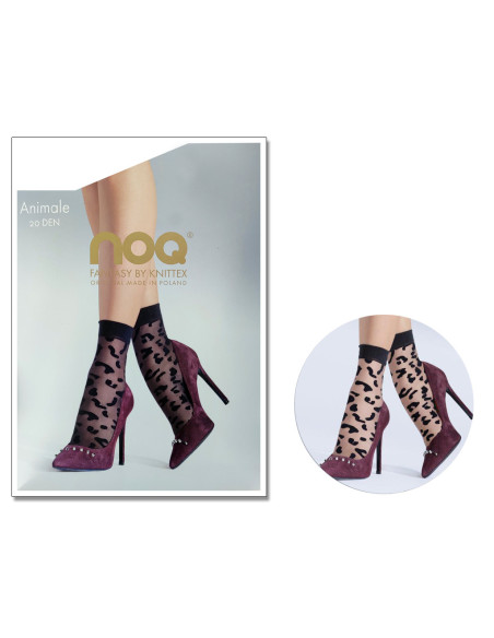 Animale leopard spot socks 20 DEN