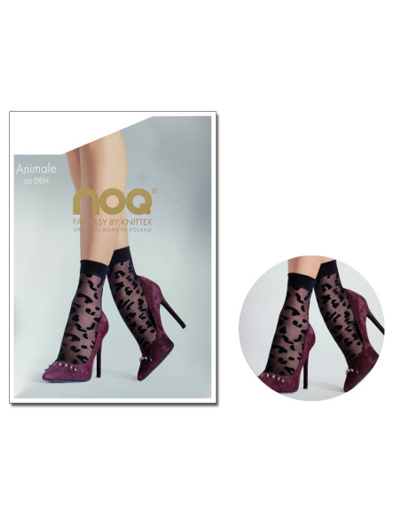Animale leopard spot socks 20 DEN