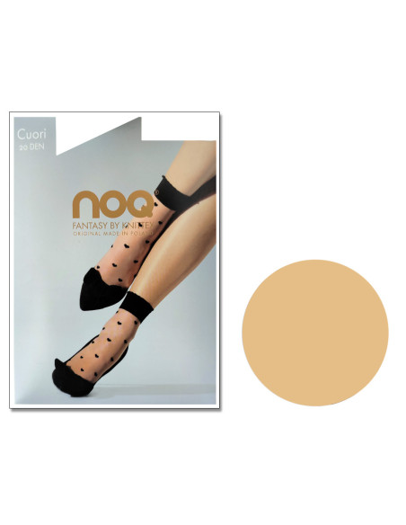 Chaussettes cœur pour femme Cuori 20 DEN
