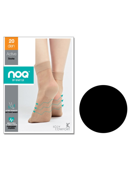 Chaussettes de massage Active 20 DEN pour femmes