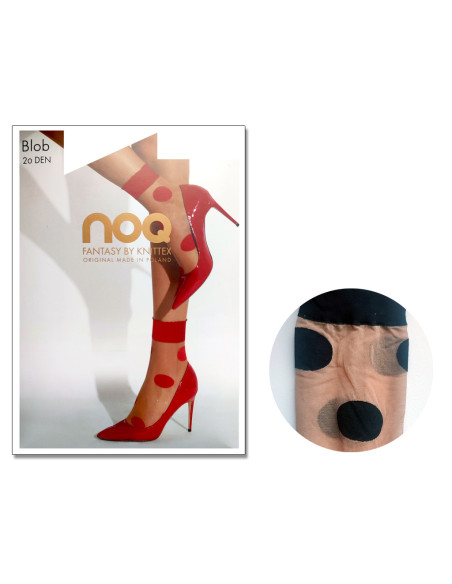 Chaussettes femme à pois Blob 20 DEN
