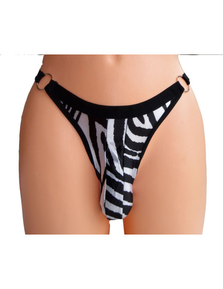 STRING HOMME ZÈBRE ZÈBRE DRÔLE - 2