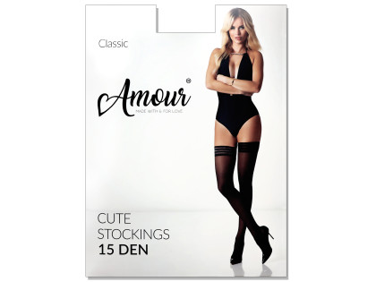 CUTE 15 den hold-up stockings
