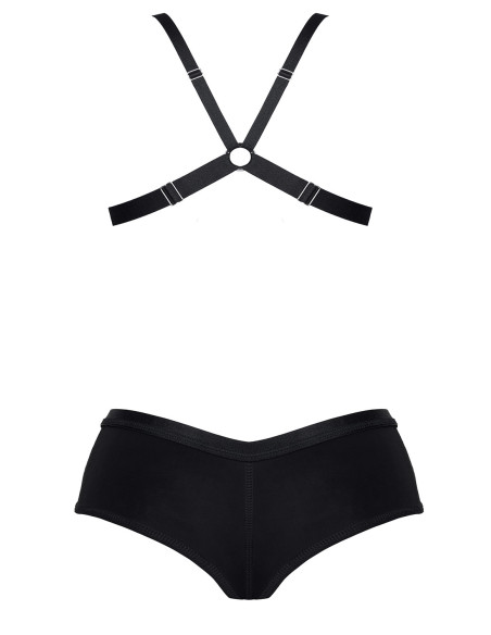 Schwarzes Set mit Brazilians und BH – ein feminines Basic mit Biss