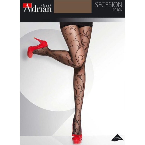 Secession tights Adrian 20 den patterned