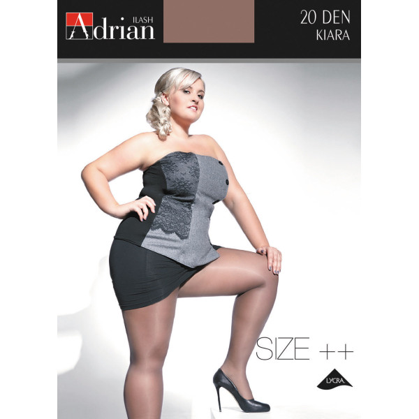 Tights Kiara Adrian 20 den size plus