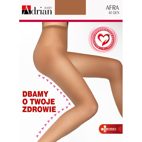 40 den tights to improve Afra's circulation
