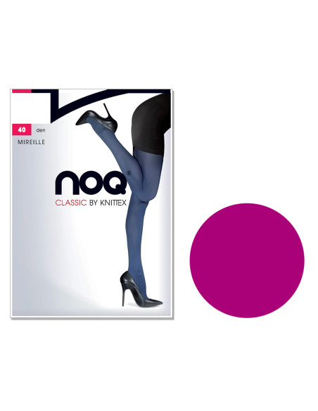 Collants Mireille en microfibre 40 DEN Lisse, mat, semi-opaque