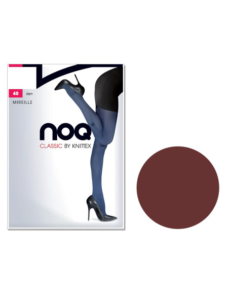Mireille 40 DEN Mikrofaserstrumpfhose glatt, matt, halbblickdicht