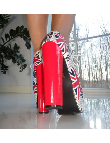 ANKLE BOOTS UK ECO KOŽENÝ KOTNÍKOVÝ PILÍŘ - 4