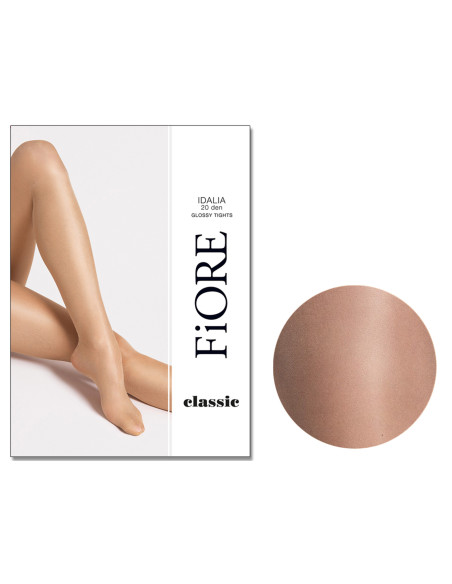Collants satinés Idalia Fiore