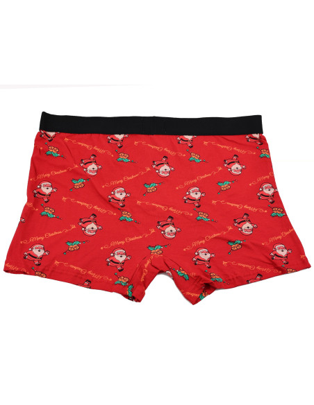 Boxers de Noël pour hommes avec le Père Noël