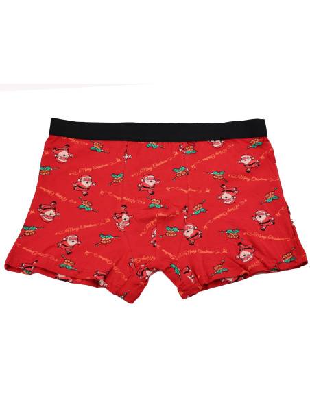 Boxers de Noël pour hommes avec le Père Noël