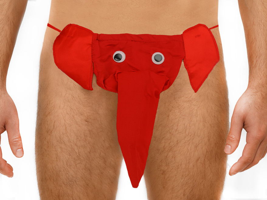 ZÁBAVNÉ PÁNSKE NOHAVICE ELEPHANT TRABALSKI 18 CM